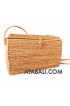 Ata rattan square bag balinese style